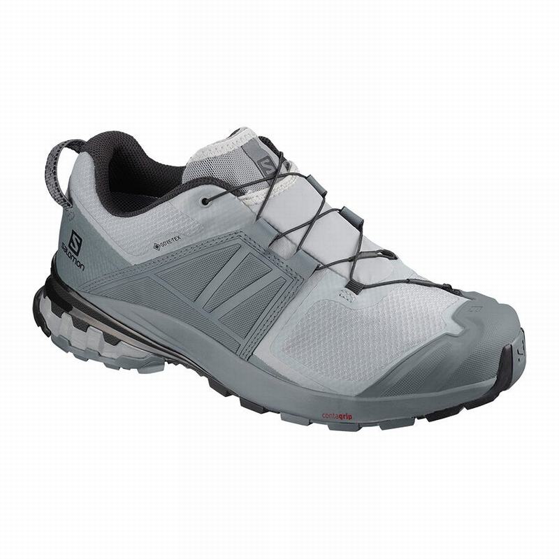 SALOMON XA WILD GORE-TEX Philippines - Men's Trail Running Shoes - Grey | 950182-SFO